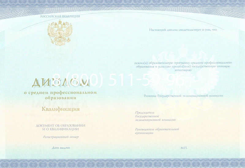 Купить Диплом колледжа (Спецбланк) 2014-2024 года в Нижнем Новгороде Купить Диплом колледжа (Спецбланк) 2014-2024 года в Нижнем Новгороде